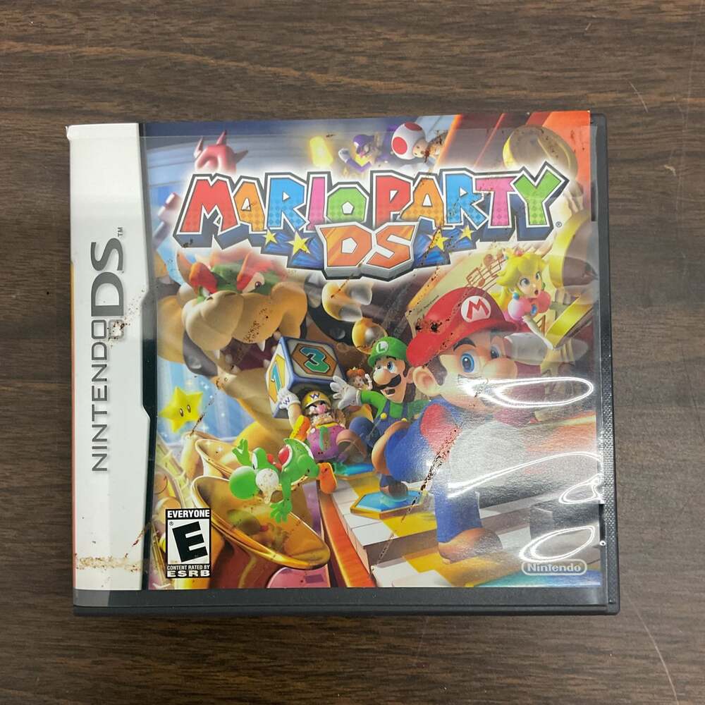 Mario Party DS (Nintendo DS) - Replacement Case, Manual & Inserts ONLY - No Game